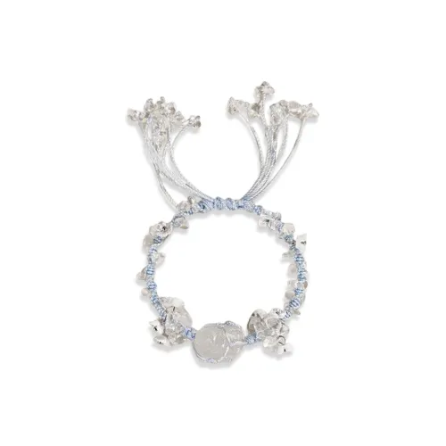 WANLIACC Ткань Кристалл Цветочный Браслет Женский