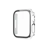 Белый с серебряными краями