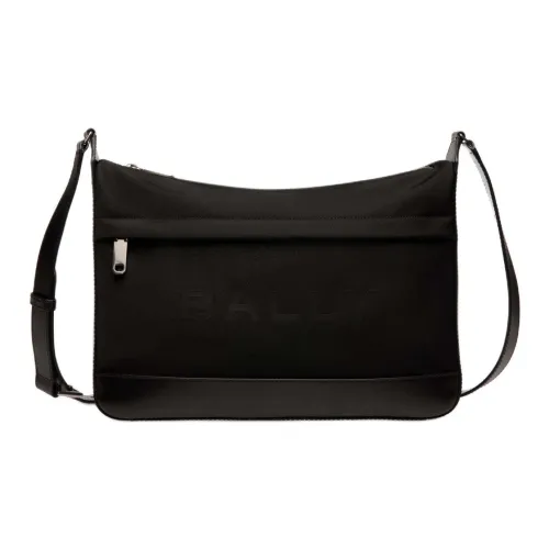 BALLY Нейлоновая сумка через плечо мужская черная