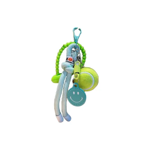 Jinnew Многоцветный Смайлик Теннис Брелок для ключей Креативный Куклы Плюшевый Брелок 12 см Рекомендуемая высота