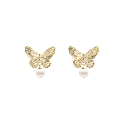 KEYS VIA Эксклюзивный Girlfriends And Женский День рождения Памятный Рекомендует Медный Сплав Имитация PEARLS Серьги Женские