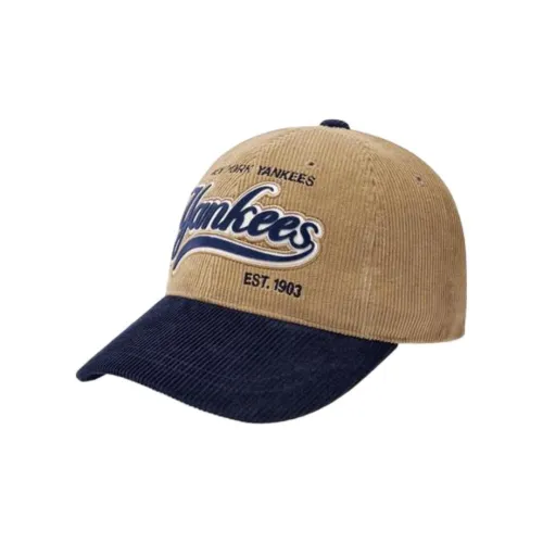 MLB Вельветовые кепки унисекс коричневые