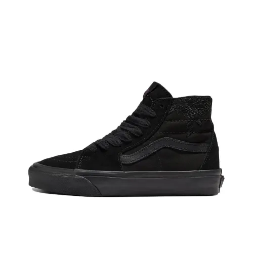 Vans SK8 HI Low Топ Скейтборд Кроссовки Унисекс Черный