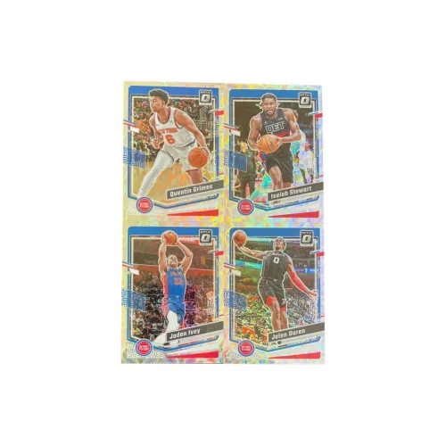 PANINI 2023 24 Оп Пистонс Грайер Ivie Стюарт DUREN Рефракция 249 Круглый Фолд Игрок Карта Карта Товар Access