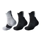 Носки SS01 Crew, 3 упаковки (черный/черный/серый)