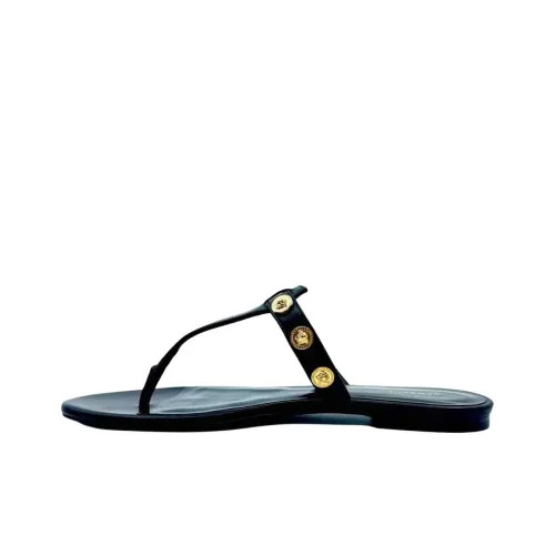 VERSACE Шлепанцы Женские Черные