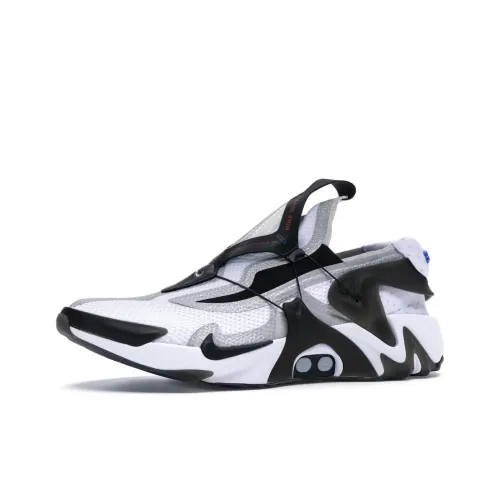 Nike Adapt Huarache Slip-resistant Abrasion-resistant Low Top Casual Running Shoes Men's White Black Найк Адапт Хуараче Противоскользящий Устойчивый к истиранию Низкий Топ Повседневные Беговые Кроссовки Мужские Белый Черный