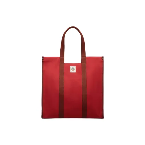 BALLY Хлопок And Холст Тоут Сумка Сумка для покупок Сумка Сумка через плечо Мужская Красная