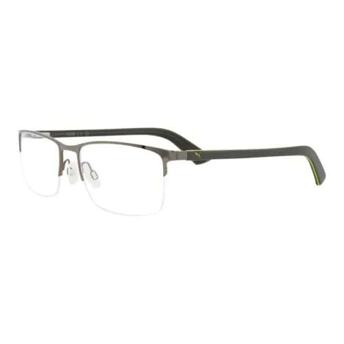 PUMA Металл Прямоугольные Оправы для очков Мужские Серые