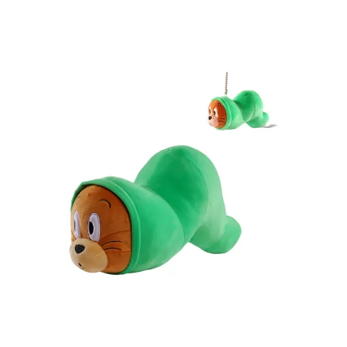 HUGKIS Том и Джерри Персонажи Любовь Зеленый Стразы Pipe Джерри Куклы Плюшевая кукла 12 см 35 см 60 см Высота