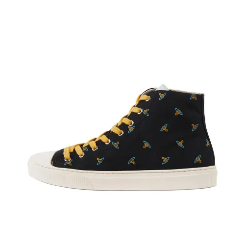 Vivienne Westwood Canvas Shoes High Top Women's