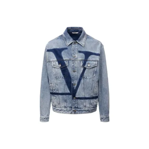 Valentino Denim Jacket Men's Blue