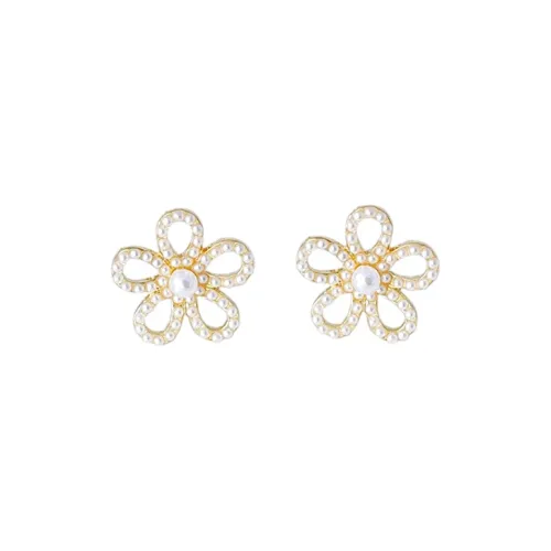 Floating Joy Серьги-гвоздики из серебра 925 пробы Женские