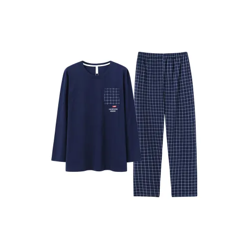 Huggy Kissy Пижамный комплект Мужской Синий