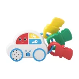 Успокаивающий игрушечный автомобиль [Музыкальный автомобиль] Звуковые эффекты + Брелок