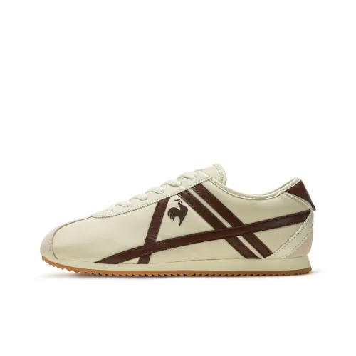 Le Coq Sportif Повседневный Низкий Топ Экрю/Дуб Коричневый Унисекс
