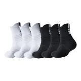 Носки SS01 Crew, упаковка из 6 пар (3 белых/3 черных)