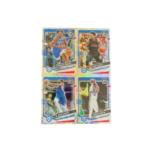 Панини 2023 24 Оптик 76 Лица Эмбиид Максей Лиллард Харрис Круг Фолд 249 Игрок Карта Карта Товар Access