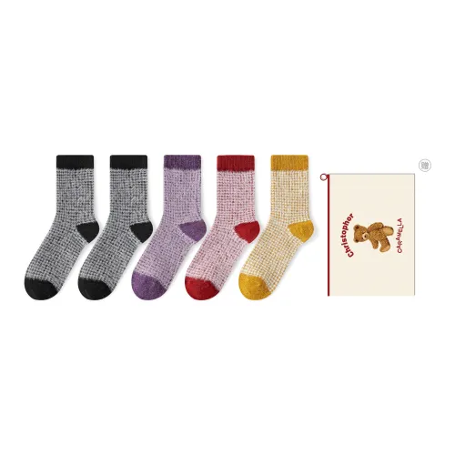 Caramella Носки Crew Женские Комбинация Набор в Коробке