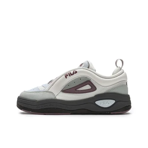 FILA MIX 2 Low Топ Скейтборд Кроссовки Женские Туманный Серый Снег Серебряный