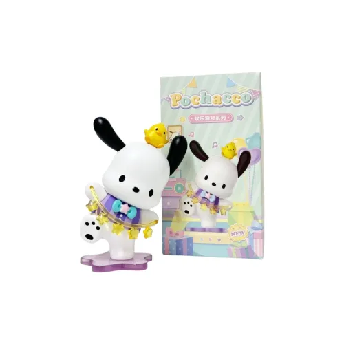 Sanrio Pokachoo HAPPY PARTY Коллекция фигурок в стиле чиби