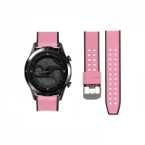 22 мм Двухсторонняя пуговица - Девочка Розовый/Черный