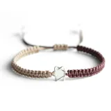 Шестиконечная звезда Браслет [Коричневый]