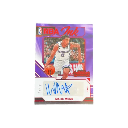 PANINI 2023 24 Шар Game Ticket King Malik Monk INK Signed 31 49 Signed Star Card Card Access пройдет