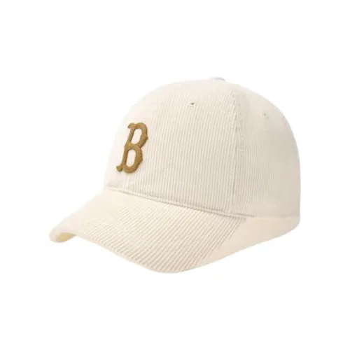 MLB Вельветовые кепки Женские Бежевые