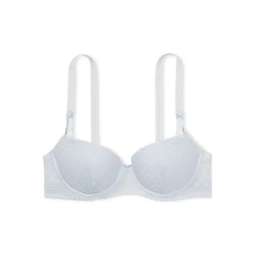 Victoria's Secret Розовый Wink PUSH Up Бюстгальтер Balconette Гортензия Синий Бюстгальтер Женские Гортензия Синий