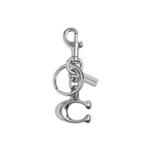 COACH Металл Брелоки Женские Серебряный