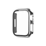 Чёрный с серебряной отделкой