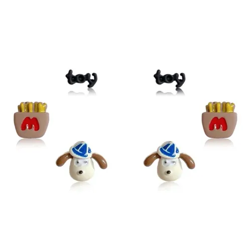 COPI Серебро S925 Серьги-гвоздики Унисекс