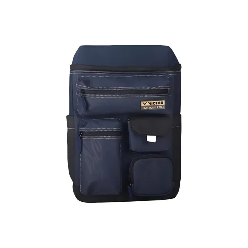 Victor Сумки для бадминтонных ракеток 1 шт Рюкзак Глубокий морской синий Унисекс