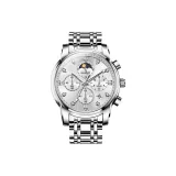 Стальной браслет, натуральный белый