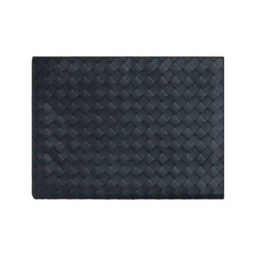 Bottega Veneta Телячья кожа Клатч Мужской Темно-синий Оливково-зеленый