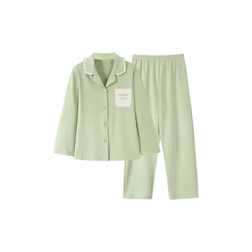 Song Qianya Пижамный комплект женский зеленый