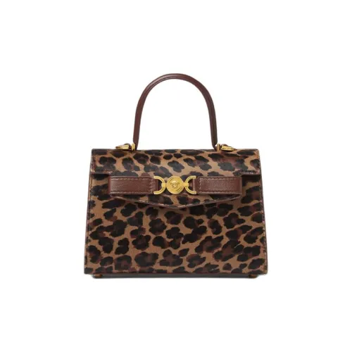 VERSACE Medusa '95 Сумка через плечо из кожи теленка маленькая сумка женская коричневая