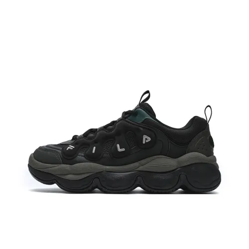 FILA PEASE Повседневный Низкий Топ Черный/Ночной Лесной Зеленый Мужской
