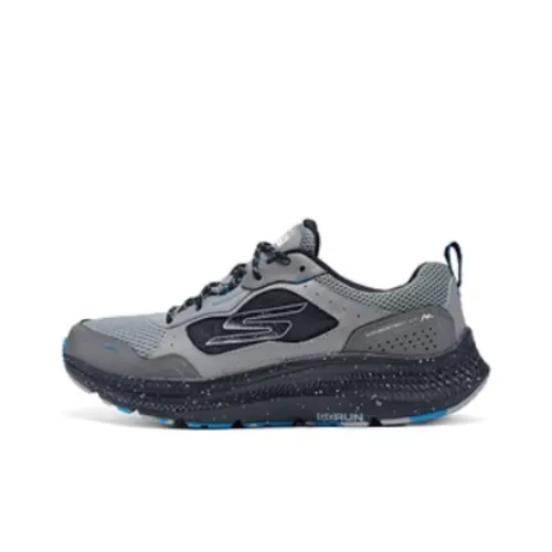 Skechers MEN'S GO Дышащий и Износостойкий Низкий Топ Беговые кроссовки Мужские Серые