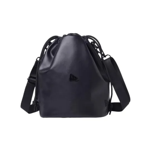 New Era ПУ (полиуретан) Ведрообразные сумки Сумки через плечо Сумка через плечо Стандартная Унисекс Черный