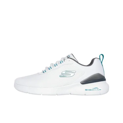 Skechers Skech Air Dynamight Low Топ Повседневная обувь Мужская Белая