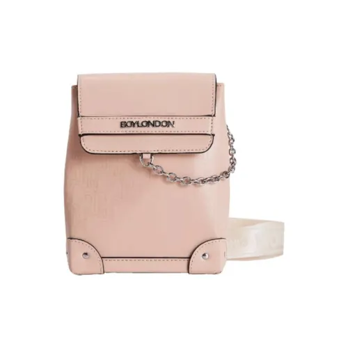 Boy London ПУ (полиуретан) Сумка через плечо Маленькая Женская Розовая