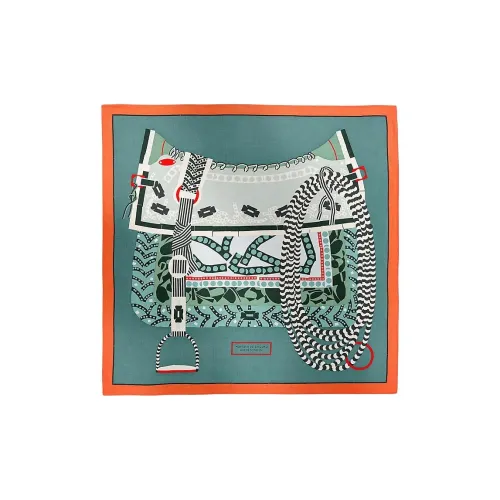 HERMES Gaúcho Style Saddles Шали Женские