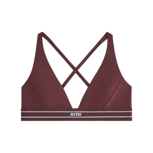 Kith Бургундский Женские Бюстгальтеры