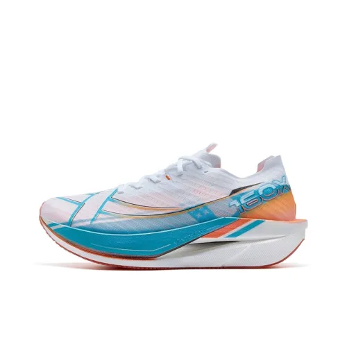 XTEP 160X 6,0 Противоскользящие Износостойкие Отскокостойкие Низкие Кроссовки для Бега Женские Le Mans Цветовая схема