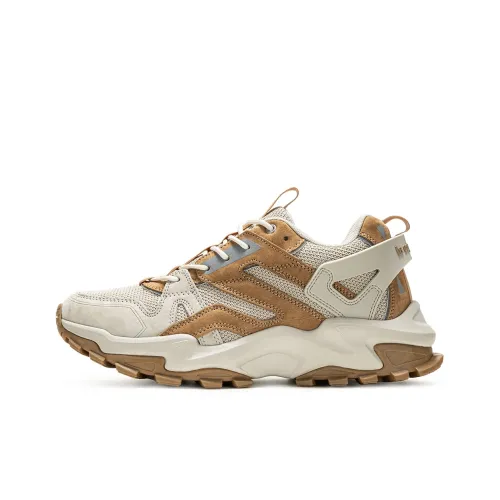 Le Coq Sportif Беговые кроссовки Low Top Абрикос/Коричневый Унисекс