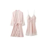 Розовый (Топ на бретелях + Внешняя сторона сиреневого цвета)