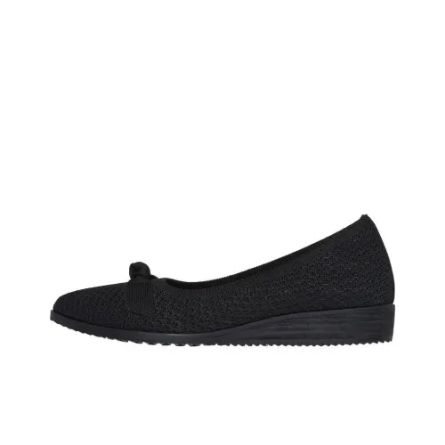 Skechers Cleo Sawdust Женские повседневные туфли Черный Женские