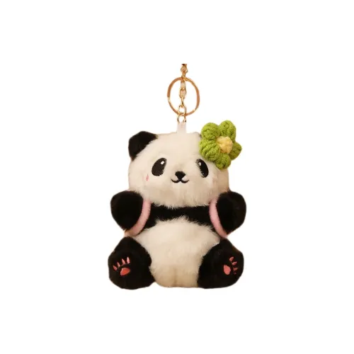 Tak Bebe National Treasure Панда Маджонг Рюкзак Куклы Плюшевый Брелок 12 см Рекомендуемая высота